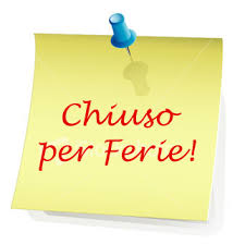 Chiusura uffici periodo estivo