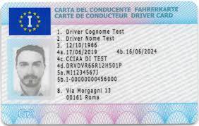 Numero della patente riportata sulla carta tachigrafica: circolare del Ministero degli Interni