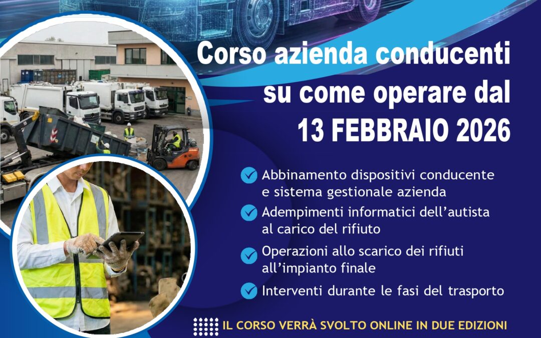 FIR DIGITALE:  Corso Azienda Conducente su come operare dal 13 febbraio 2026